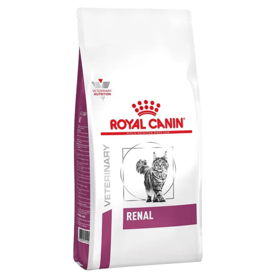 Royal Canin Veterinary Feline Renal – Hrană Uscată pentru Pisici cu Insuficiență Renală, 2 kg